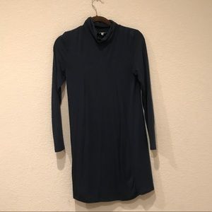 Turtleneck T-shirt Dress